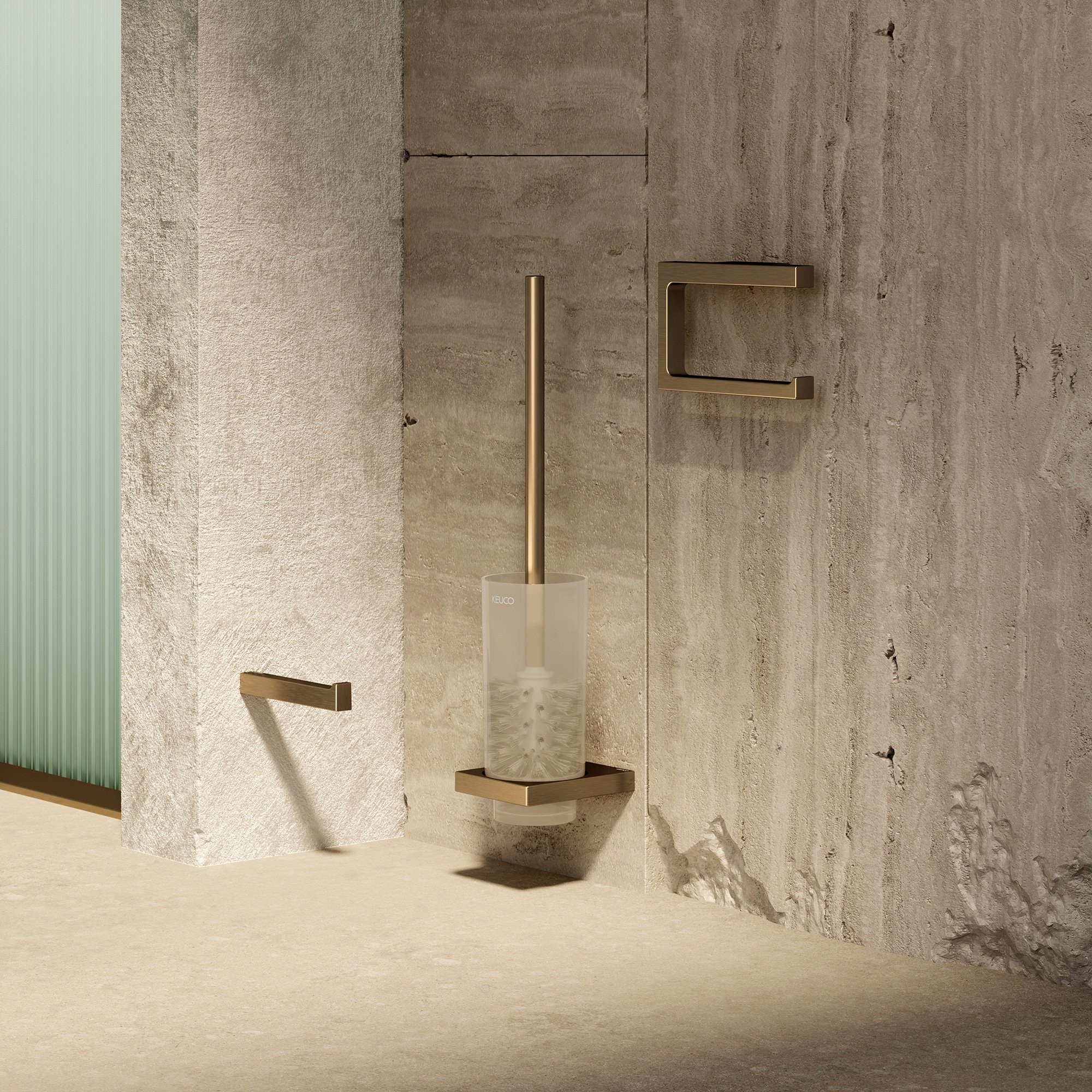 Keuco brass brushed 10