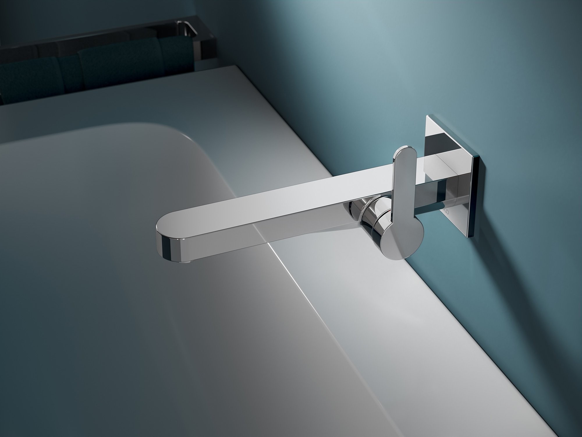 Keuco ixmo washbasin fitting flat 9