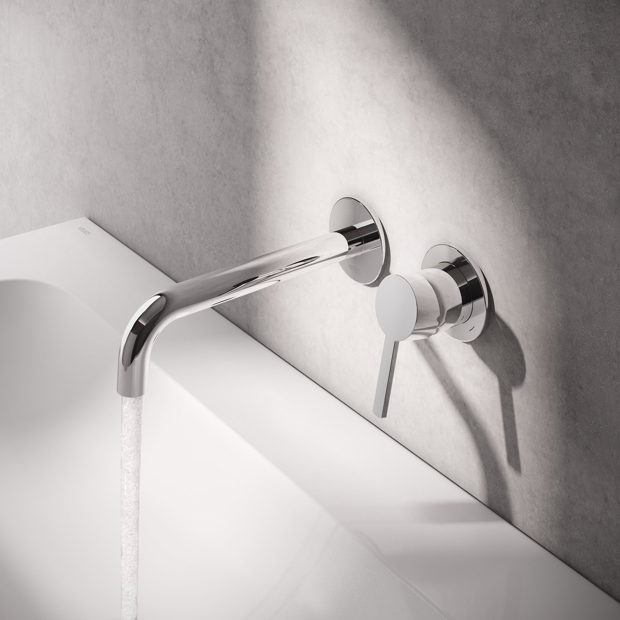 Keuco plan blue wall mounted chrome 2